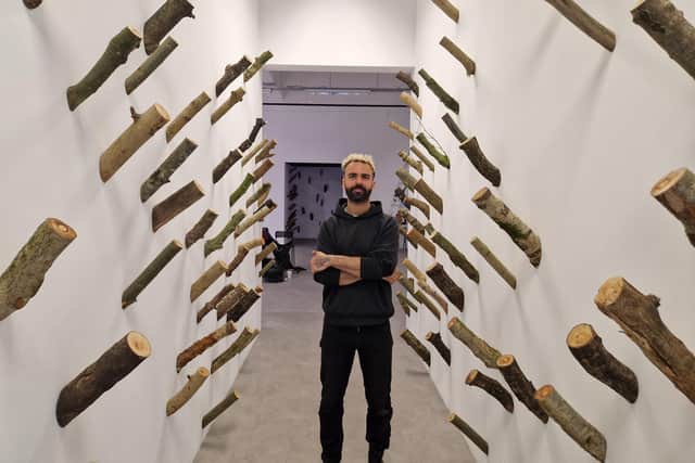 Stéphane Verlet-Bottéro, pictured at the Void Art Centre, where his latest project 'The Wishing Forest' was recently launched.