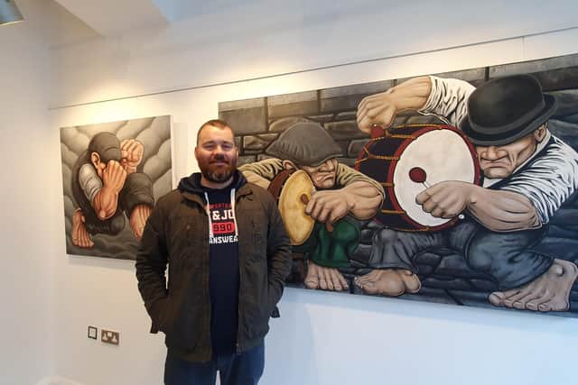 Kevin Horgan is launching his first solo exhibition at the Urban Arts Gallery on Bishop Street.