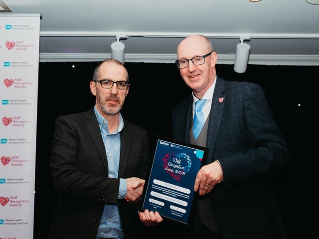 Highly Commended: Tommy McKelvey, Digital Services Manager, ICT Altnagelvin Hospital.