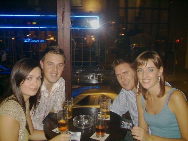 A night out in Derry bars in October 2005