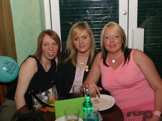 Parties and celebrations back in 2004: Emma Jane Ryan.