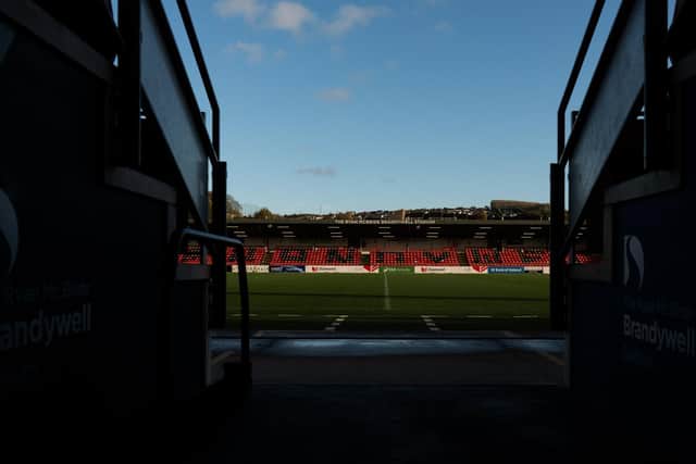 HOME COMFORTS . . . Derry City signed off their Brandywell campaign with victory over Dundalk - a seventh win from nine games since their return to the grass pitch in June. Photo by Matthew Harvey/Sportsfile