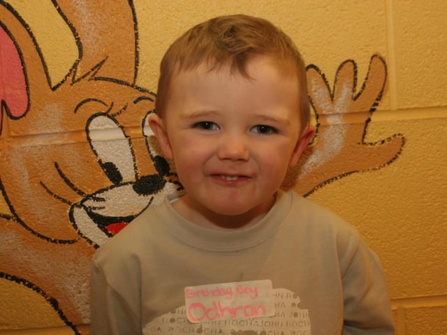 Kids birthday party for Odhran.