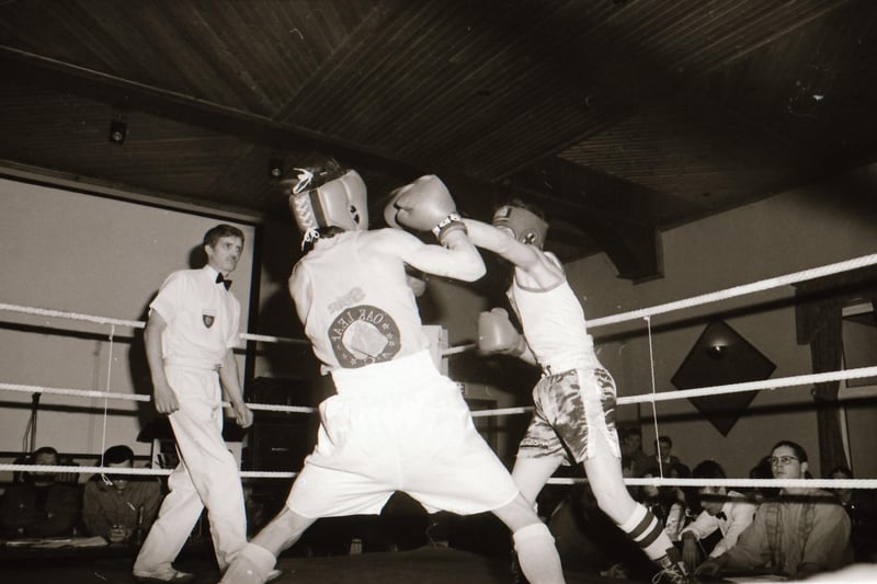 Fairview boxing tournament in the Delacroix back in February 1995.