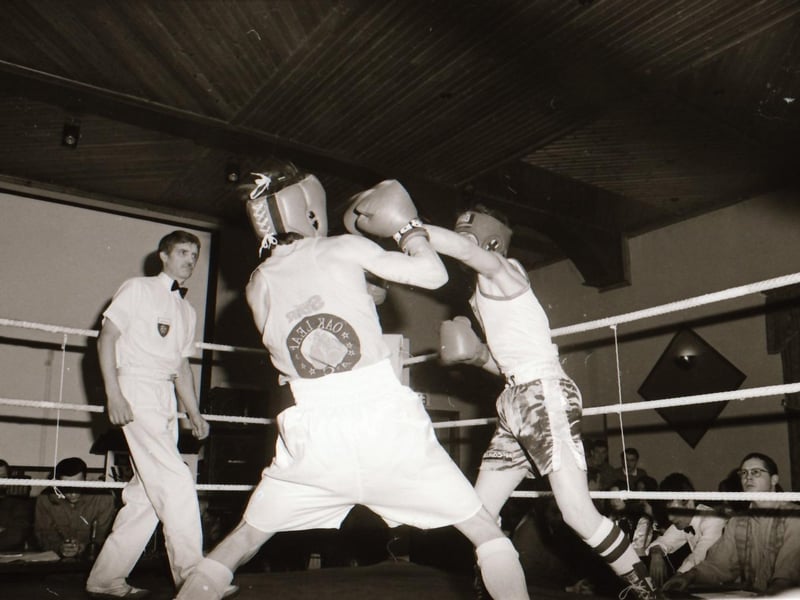 Fairview boxing tournament in the Delacroix back in February 1995.