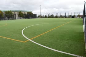 The Bishop's Field artificial pitch in Creggan.