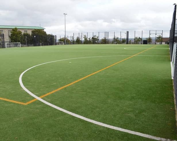 The Bishop's Field artificial pitch in Creggan.
