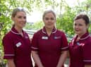 Mairead Devine Stewart, Stacey Murray, Jackie McGee. North West Cancer Centre Clinical Trials Nursing Team