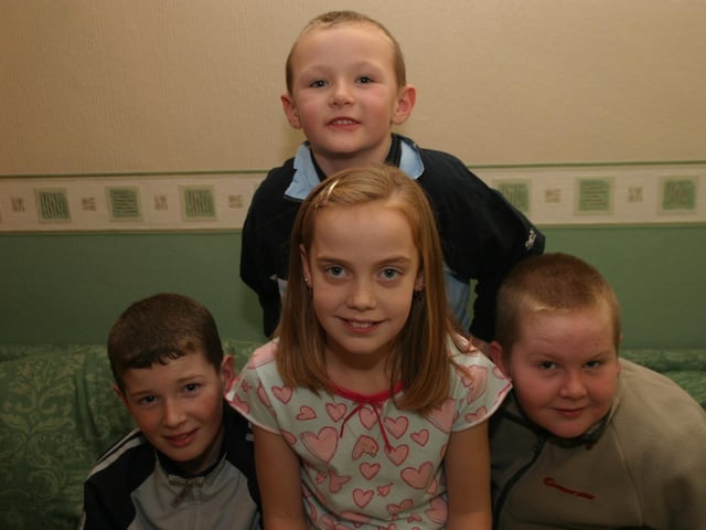 Sarah Doherty's sleepover birthday party.