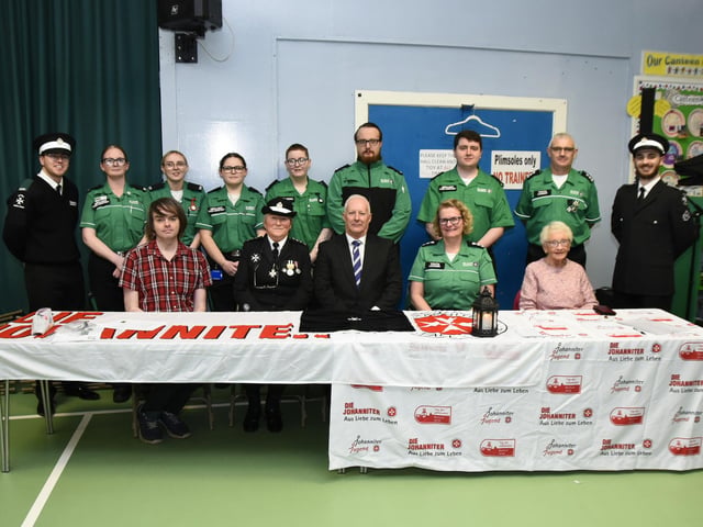 St John Ambulance Northlands Unit annual presentation night.