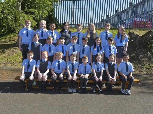 Mrs Meehen’s P 7 class at St Anne's Primary School.
