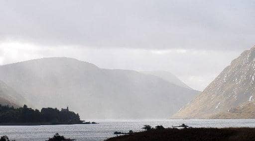 The earthquake occurred 10 kilometres beneath Glenveagh.
