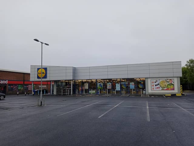 The old Lidl store on the Buncrana Road where a Warehouse Sale is being held this week