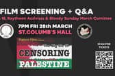 As part of Israeli Apartheid Week, the Derry branch of the Ireland Palestine Solidarity Campaign (IPSC) is proud to present a special screening of The Big Lie Three: Censoring Palestine.