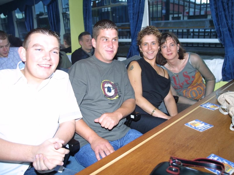 Derry people partying in September 2003