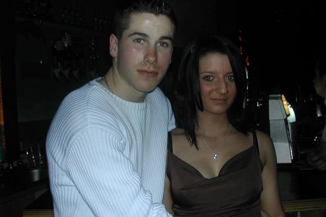 A night out in Derry in January 2004.