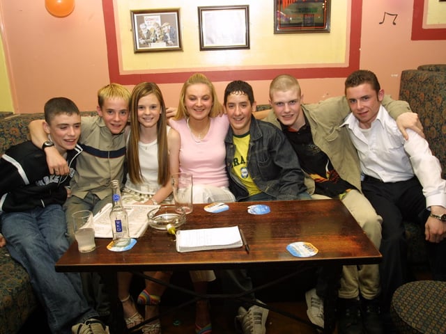 James McCloskey, Mickey and Caroline Cairns, Laura McGavigan, Emmett Dillon, Tony Donaghy and Thomas Holmes.