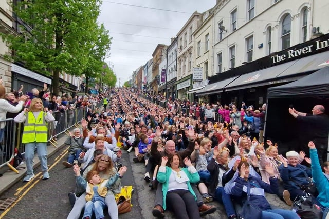 Derry's Rock The Boat World Record Attempt on Saturday, May 4 2024.