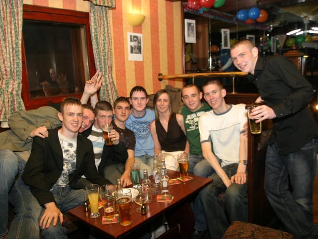 Party celebrations back in June 2004.