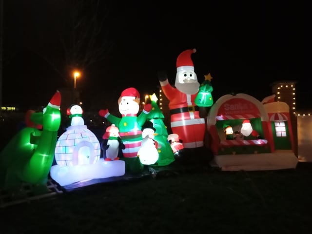One of the installations on display.