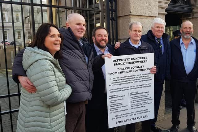 Elected representatives pictured at Leinster House.