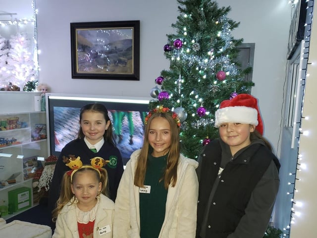 Visitors from the Western Trust's Children’s Disability Service enjoying an amazing Santa experience evening at Destined.