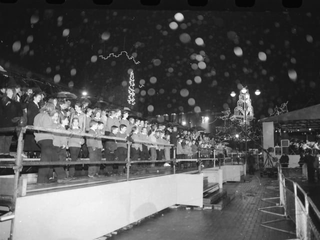 Millennium celebrations in Derry city centre.