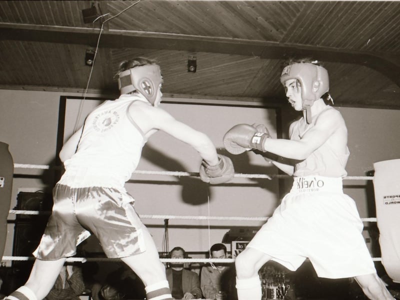 Fairview boxing tournament in the Delacroix back in February 1995.