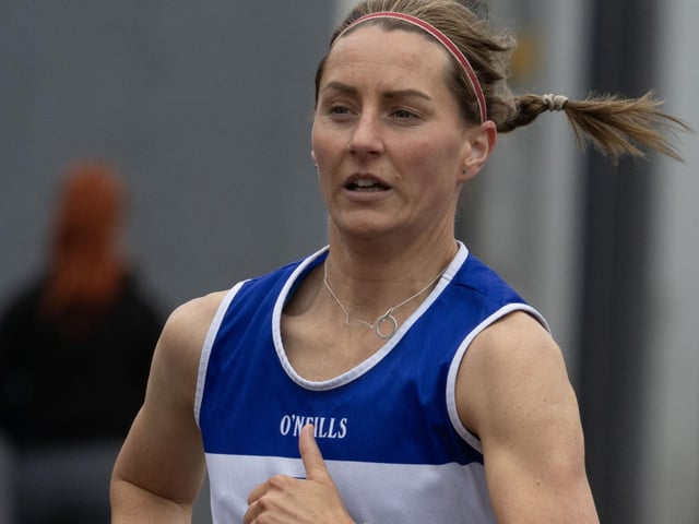 Going well at the Half Marathon. (Photo: North West Newspix)
