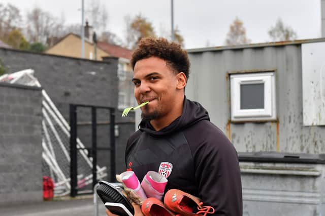 Arlo Doherty is hungry for success at Derry City.  Photograph: George Sweeney