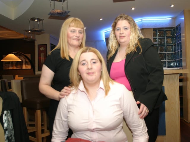 Parties and celebrations in Derry back in 2004: Rhonda Lee Nash.