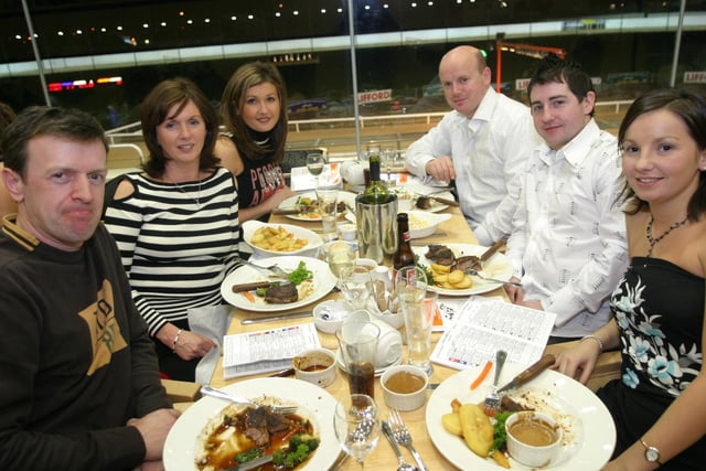 A night at the Lifford Races back in January 2004.