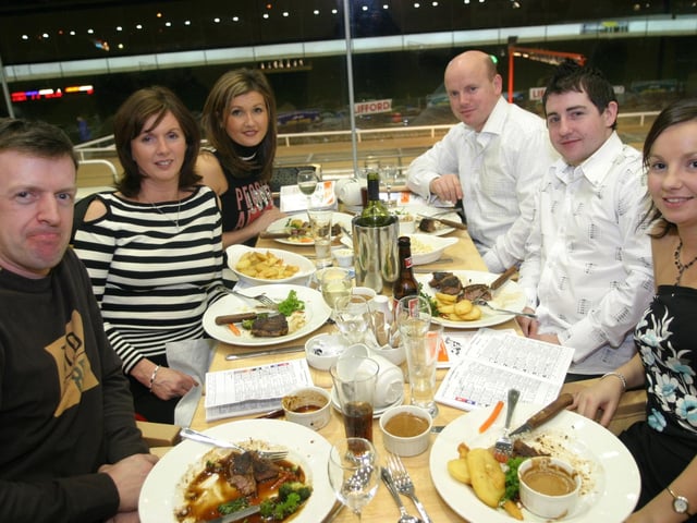 A night at the Lifford Races back in January 2004.