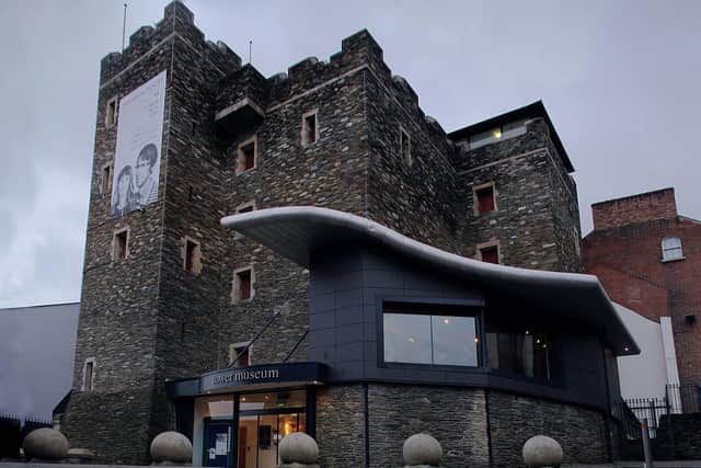 The Tower Museum is located within the city’s historic walls and has won several major awards since it opened in 1992.Current highlights include the Derry Girls Experience exhibition which features original memorabilia from the hit comedy sitcom.The top floor of the Museum offers the only open air viewing facility in the heart of the city centre with stunning panoramic views of the inner city and River Foyle.