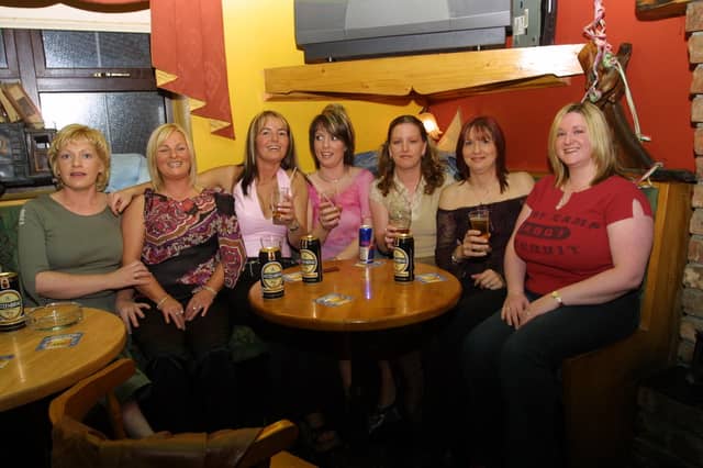 Geraldine McGuinness, Margaret Lynch, Tanya Lynch, Nicky Curry, Ashley O'Neill, Jackie O'Neill and Karen Hegarty.