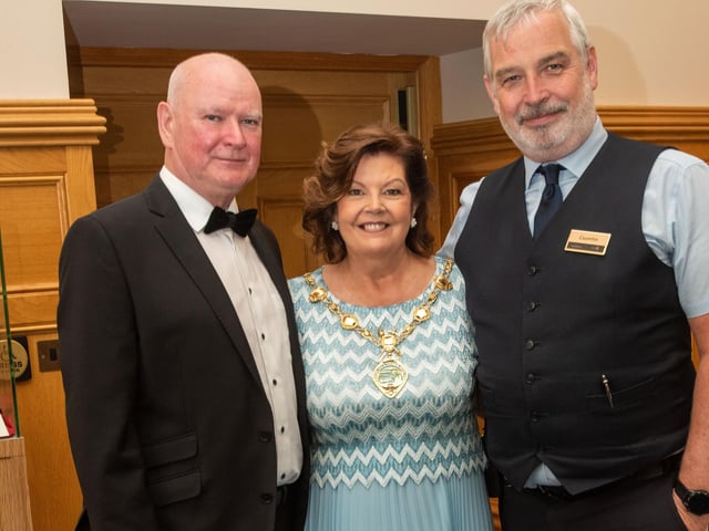 The Mayor Patricia Logue's charity ball.