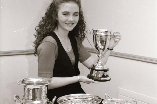 Feis Dhoire Cholmcille competitors and winners from 30 years ago.