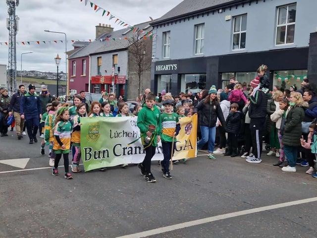 Buncrana St Patrick's Day Parade 2025.