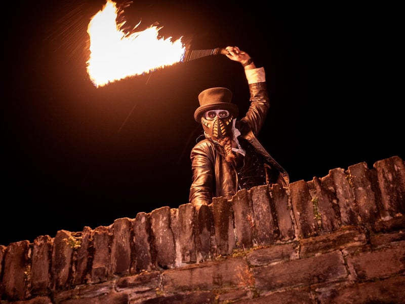 The Derry Walls will be transformed for the Awakening the Walled City Trail.