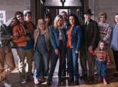 The cast of Derry Girls. Channel 4