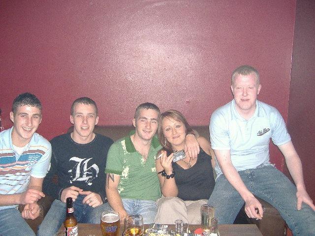 A night out in Derry bars in October 2005