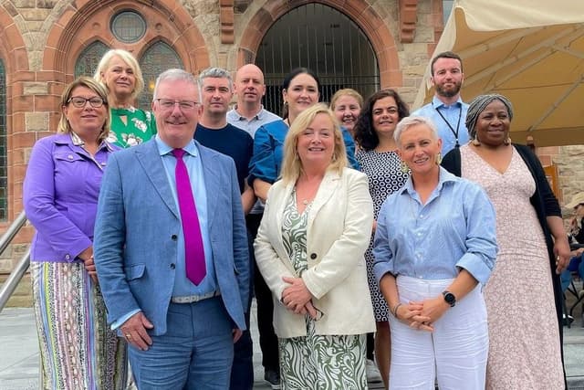 IN PICTURES: Health Minister Mike Nesbitt hears firsthand from Derry organisations
