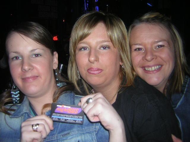 Enjoying a night out in Derry city centre and catching the Ulsterbus nightbus home back in April 2005.