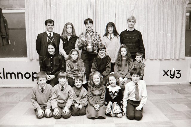 Feis Dhoire Cholmcille competitors and winners from 30 years ago.