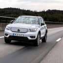 The Volvo XC40 Recharge.