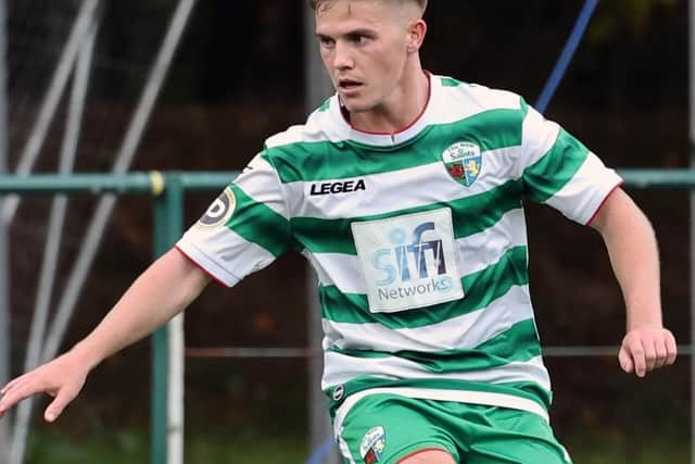 Derry man Josh Daniels has been playing a major role in TNS's superb season. Brian Jones TNS club photographer