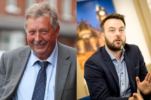 Sammy Wilson and Colum Eastwood