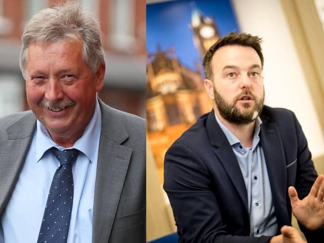 Sammy Wilson and Colum Eastwood