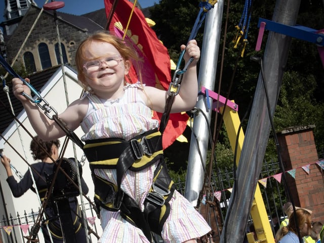 4 years old Aoife Moore enjoying Friday's fun. (Photos: Jim McCafferty Photography) : .