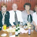 At the anniversary party were L/R:- Rose Forbes, Maura Bradley, Jim Kelly, Ethna Curran and Maureen Curran. 160103S2:2003 Party Pics